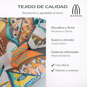 Cojines para Silla Repelentes al Agua 40x40x5 cm 100% Poliéster Relleno de Fibra de Poliéster Diseño Acolchado Lavables a Máquina Fáciles de Limpiar - Product Image 5