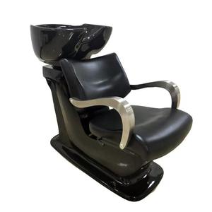 Sillón de Champú Moderno de Cuero para Salón de Belleza con Diseño Impermeable, Características Ergonómicas y Esponja de Alta Densidad para Uso en Barberías y Spas - Product Image 2