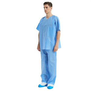 Personalizado PP no tejido uniforme Scrub traje Hospital uniformes Scrub Set no tejido vestidos de enfermera - Product Image 4