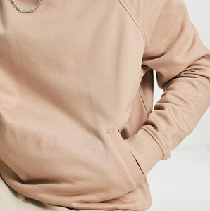 Sudadera de Forro Polar con Cuello Redondo y Manga Regular Personalizada para Hombre, Poliéster/Algodón de Alta Calidad, Lisa, Bordada, Primavera - Product Image 4