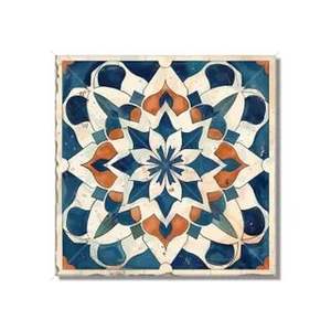 ถาดรองแก้วไม้ MDF ลายคลาสสิกพร้อมแผ่นรองภาชนะและแผ่นรองภาชนะสำหรับรับประทานอาหารพิมพ์ลายเคลือบแบบมีสไตล์โมเดิร์น - Product Image 4