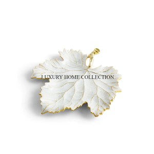 ชามเสิร์ฟโลหะอลูมิเนียมสีทองสไตล์โบราณที่สวยงามมีรูปทรงที่โดดเด่นและหรูหราสไตล์วินเทจสำหรับตกแต่งบ้าน - Product Image 6