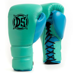 Guantes de boxeo de cuero de longitud regular a prueba de viento para adultos Uso al aire libre Empuñaduras de dedo completo Servicio OEM - Product Image 1