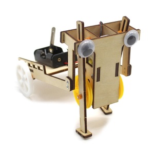 OKYN-G6715 <span class=keywords><strong>Robot</strong></span> menarik keranjang bahan paket DIY <span class=keywords><strong>Robot</strong></span> berjalan percobaan sains kitalat bantu mengajar - Product Image 4