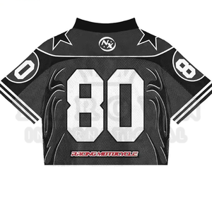 ชุดยูนิฟอร์มอเมริกันฟุตบอลสไตล์วินเทจย้อนยุคสำหรับผู้ใหญ่ทุกเพศทุกวัย ไซส์พลัส ผลิตโดยผู้ผลิตมืออาชีพ - Product Image 2