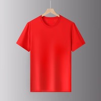 OEM Logo personnalisé broderie unisexe goutte épaule t-shirt manches trois quarts coupe ample grande taille Couple style haut d'été t-shirt