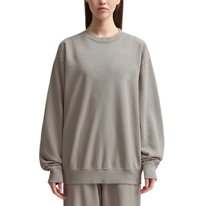 Sudaderas holgadas de manga larga para mujer, ropa de entrenamiento informal, gimnasio, Fitness, forro polar de algodón, sudaderas con capucha para mujer, sudaderas de gran tamaño - Product Image 1