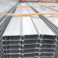 Plancher en acier profilé fermé pour la construction d'hôtels, isolation acoustique supérieure, dalle composite renforcée