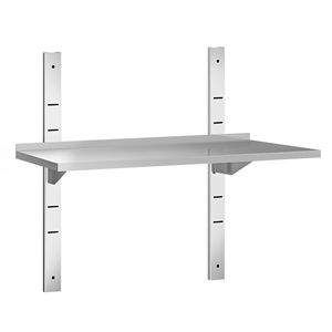 Estante de Pared Comercial de Acero Inoxidable PREMIUM - 1000x300mm - 3 Niveles - Product Image 3