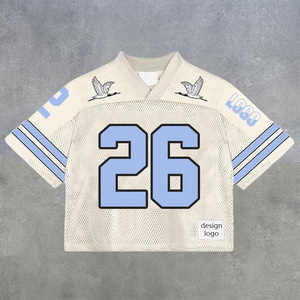 Camiseta de baloncesto azul transpirable de secado rápido personalizada de alta calidad Camiseta de baloncesto sublimada Top de hombre con números - Product Image 3