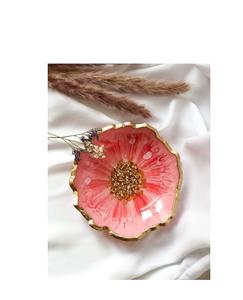 Handmade decorative <b>resin</b> bowl <b>for</b> serving snacks fruits salads centerpiece <b>table</b> kitchen modern home decor - Product Image 3