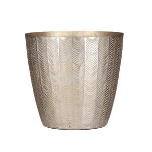 Macetas de Aluminio de Diseño Maravilloso en Color Dorado con la Más Alta Calidad, Tamaño y Forma Personalizados - Product Image 1