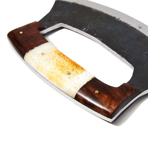 Hacha de acero de Damasco hecha a mano hacha de pizza japonesa Profesional servicio OEM ODM de alta calidad personalizada al por mayor - Product Image 5