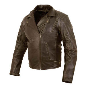 Nuevas y elegantes chaquetas de cuero para hombre, logotipo personalizado, transpirable, superventas, chaqueta de cuero para hombre, chaqueta de invierno de cuero para exteriores - Product Image 4