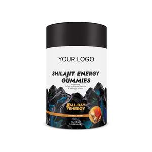 Pur Himalayan Shilajit Gummies 100% Shilajit Haute Puissance Or Grade 75% Acide Fulvique Soutien Immunitaire Énergie Boost Voyage - Product Image 1