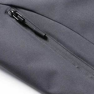 Veste matelassée sur mesure grande taille à col montant et fermeture éclair, nouveau design, décontractée, personnalisable et respirante - Product Image 5