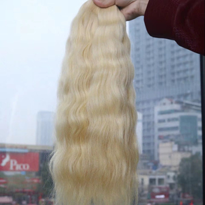 Extensiones de Cabello Humano Natural de Alta Calidad con Puntas Gruesas, Estilos de Ondas Naturales y Ondas de Agua para Atuendos Elegantes - Product Image 6