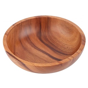 Tazones de Ensalada Desechables de Madera de Acacia Natural, Ecológicos y Personalizados con Diseño Moderno para Cocina, Restaurantes y Uso Doméstico - Product Image 5