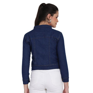 Nouvelles vestes en jean confortables pour femmes, collection hiver 2026 – 100 % jean, vestes en jean d'hiver pour femmes, service OEM disponible - Product Image 2