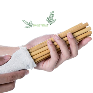 Pailles durables en bambou biologique réutilisables-Fabriquées au Vietnam - Product Image 4