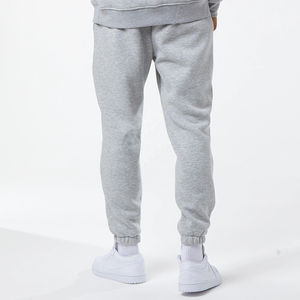 Pantalones de chándal de lona informales para hombre de alta calidad borla logotipo personalizado cierre con cordón ligero secado rápido transpirable pierna recta - Product Image 2