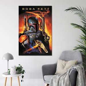 Star Wars Boba Fett <b>Poster</b> Digital Printing Techniques for Graphics - Product Image 3