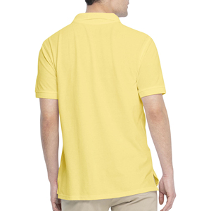 Polos de tendencia superior, camisetas de polo lisas hechas a medida de alta calidad con cuello vuelto de Color amarillo para adultos 2026 - Product Image 2