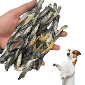 TAKIMEX vente en gros de peau de pangasius mâche des friandises naturelles saines pour chiens - Product Image 1