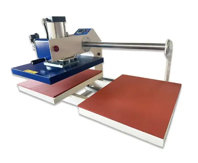 40*60cm 40*50cm T shirt heat press machine Pneumatic dual station Heat Press Machine