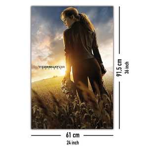 Affiche de teaser Terminator Genisys de style moderne pour la décoration murale - Product Image 1