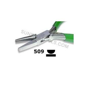 Pince de haute qualité pour anneau pliant plat demi-nez rond utilisation pour la fabrication de bijoux outil vente entière prix le plus bas meilleur produit - Product Image 1