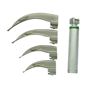 Set de Instrumentos de Laringoscopio de Acero Inoxidable de 4 Hojas de la Mejor Calidad, Certificado CE Clase II, para Cirugía de Oídos, Nariz y Garganta, Manual, Potencia 1 - Product Image 4