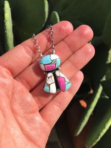 สร้อยคอของผู้หญิงที่ทำด้วยมือสง่างามเทมเป้เงินสเตอร์ลิงด้วยอัญมณีธรรมชาติชุบทองชุดเครื่องประดับของขวัญ - Product Image 2