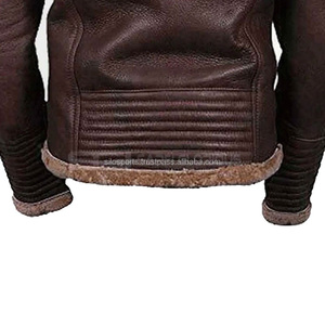 Precio al por mayor Chaqueta de cuero de moda Uso al aire libre Chaqueta de cuero Nueva llegada Chaqueta de cuero para hombres - Product Image 5