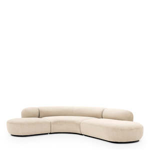 Bjrn L <b>Sofa</b> Pearl Stratfort Chesterfield Style Home Furniture <b>for</b> Living Room Fabric with <b>Sponge</b> Filling - Product Image 1