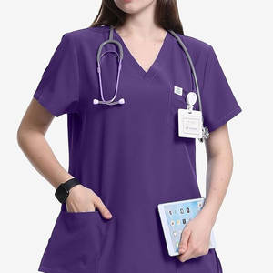 Traje de enfermería para mujer Traje de enfermería para clínica Traje de Enfermería de color personalizado Traje de enfermería para mujer - Product Image 3