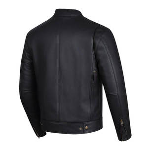Nouvelle veste en cuir unisexe pour moto 2026, coupe-vent, course professionnelle, vêtements de motard, fabricant OEM personnalisé, tous - Product Image 3