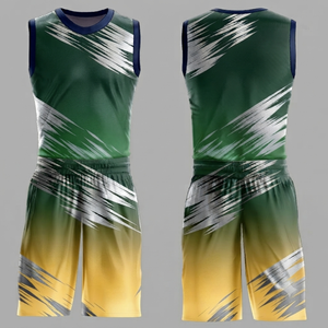 Jersey de Baloncesto Personalizado de Alta Calidad OEM, Pantalones Cortos Transpirables de Poliéster Antibacteriano, Diseño de Logotipo Personalizado, Tipo de Patrón Impreso, Secado Rápido - Product Image 6