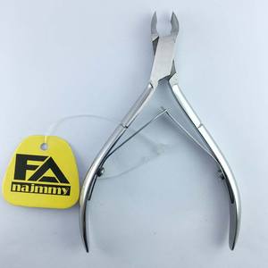 Pinces à ongles à cuticules en acier inoxydable de haute qualité Double printemps finition polonaise produit de soins personnels pour ongles emballés dans une boîte - Product Image 5