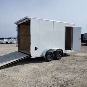 New 2026 US Cargo 7X14' Enclosed Cargo <b>Trailer</b> / 84" Height / Pro Enclosed Cargo <b>Trailer</b> 6x12 Steel Box <b>Trailer</b> Ramp Door - Product Image 1
