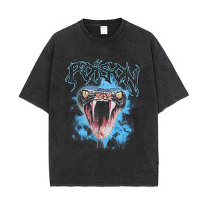 Camisetas personalizadas para hombre, Camiseta 100% de algodón, Camiseta con estampado de pantalla, fabricante de ropa, camiseta informal transpirable de diseño de gran tamaño - Product Image 1