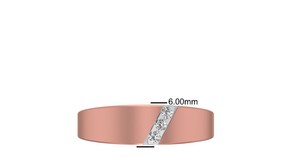 Anillo de boda de joyería fina Original personalizado VVS Lab Grown Diamond Ring en 10K 14K 18K oro blanco/amarillo regalo perfecto - Product Image 2