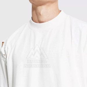 Camiseta de Manga Corta para Hombre, Diseño Nuevo, 100% Algodón, Corte Holgado, Estampada, Desgastada, Hecha en Pakistán, al Mejor Precio - Product Image 6