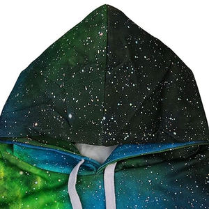 Men's 100% Cotton Pullover Hooded Sweatshirts Winter 3D Printed Logo Design Digital <b>Hoodies</b> with Pockets Customizable - Product Image 3