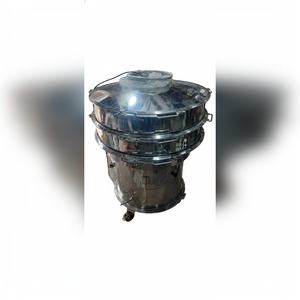 Machine de tamisage vibratoire en acier inoxydable à haute efficacité, tamisage de poudre et de granulés, écran vibrant industriel, vente en gros en usine - Product Image 3