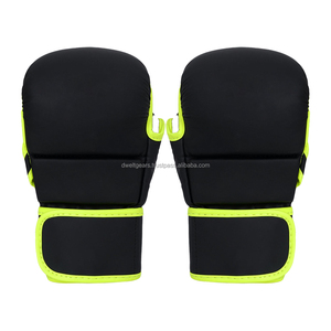 ถุงมือชกมวย MMA คุณภาพสูง หนัง PU ปิดแบบตีนตุ๊กแก รับทำโลโก้ สำหรับฝึกซ้อมและแข่งขัน - Product Image 3