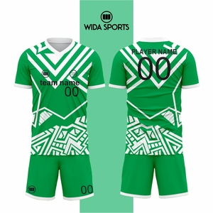 Nueva Camiseta Deportiva de Fútbol Personalizada de Poliéster Liso y Transpirable para Hombre, Uniforme de Fútbol de Secado Rápido en Venta - Product Image 3