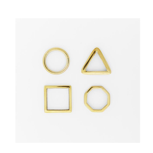 Soporte de anillo de servilleta de latón de diseño simple Excelente calidad al costo más bajo decoración del hogar soporte de anillo de servilleta diseño superior - Product Image 6