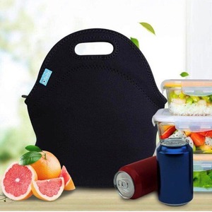 Sac à déjeuner en néoprène, sac isotherme pour déjeuner, sac à déjeuner durable et imperméable, boîte à déjeuner, étui de transport, logo personnalisé - Product Image 1