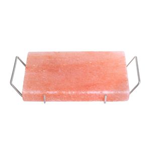 Sel de l'Himalaya Gourmet Plaque de cuisson réutilisable Dalle d'artisanat naturel pour griller les légumes Fruits de mer ou Steak - Product Image 3